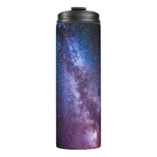 Milky way bright colours thermal tumbler