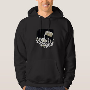Milky Way Carton Astronaut  Astral Cosmic For Spac Hoodie