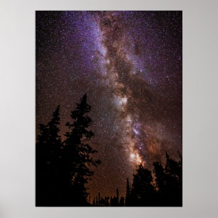 Milky Way   Cedar Breaks National Monument Utah Poster
