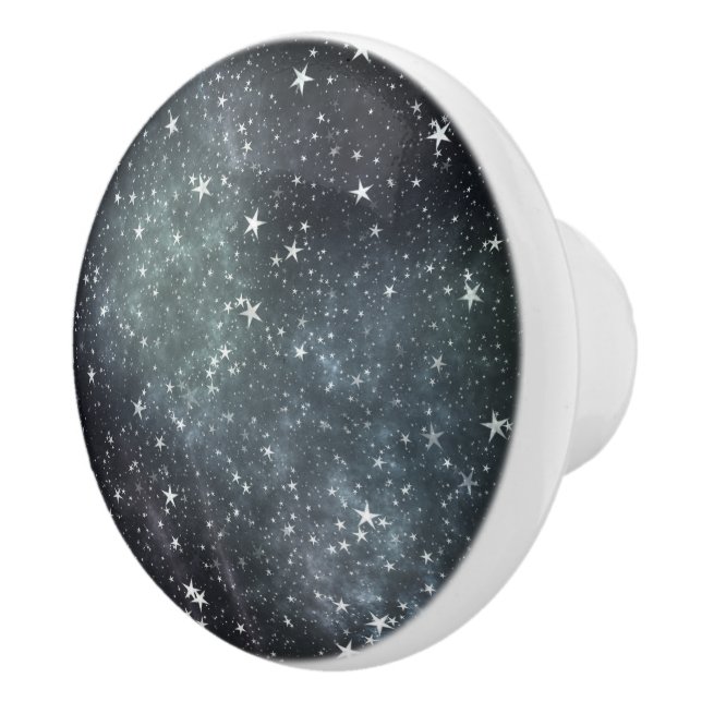 Milky Way Ceramic Knob (Right)