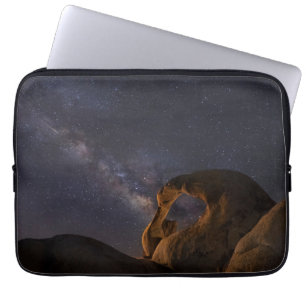 Milky Way & Cyclops Arch   Alabama Hills Laptop Sleeve