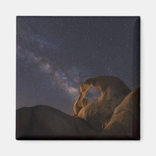 Milky Way & Cyclops Arch Alabama Hills Magnet