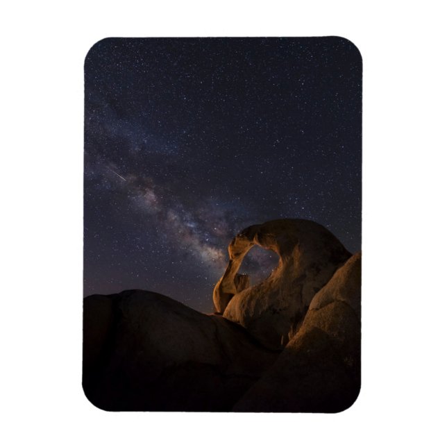 Milky Way & Cyclops Arch | Alabama Hills Magnet (Vertical)