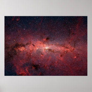 Milky Way Galactic Centre Poster