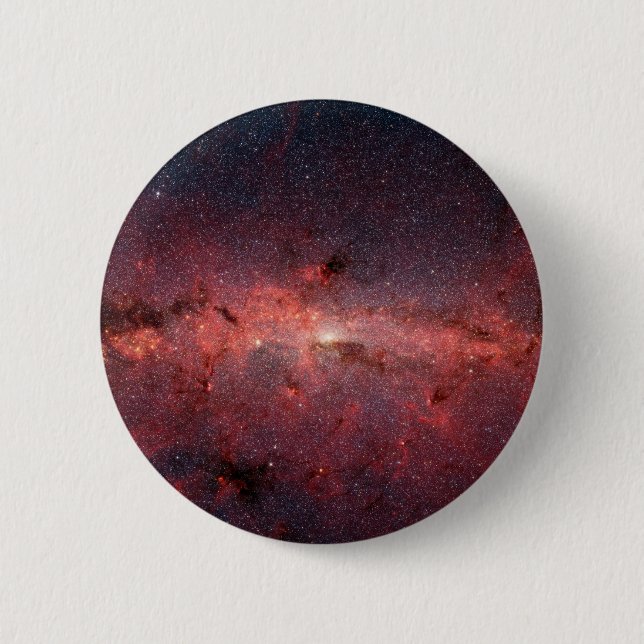 Milky Way Galactic Centre, Stars, Clouds, Clusters 6 Cm Round Badge (Front)