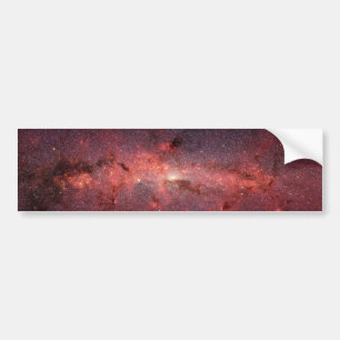 Milky Way Galactic Centre, Stars, Clouds, Clusters Bumper Sticker