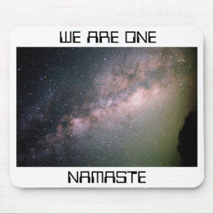 milky-way-galaxy-20081029-915, WE ARE ONE, NAMASTE Mouse Pad