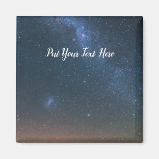 Milky Way Galaxy Background | Night Sky Stars Magnet