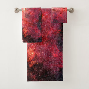 Milky Way Galaxy Bath Towel Set