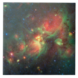 Milky Way Galaxy Ceramic Tile