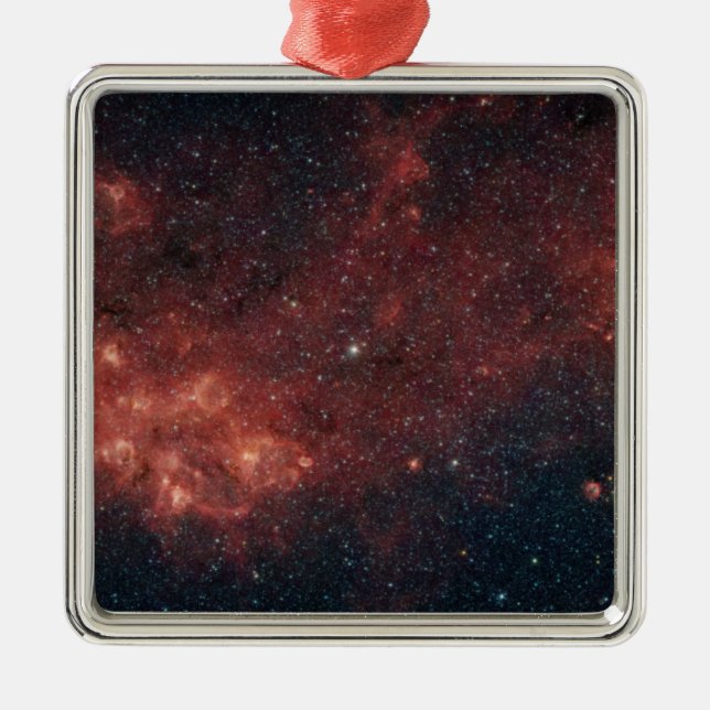 Milky Way Galaxy Metal Tree Decoration (Front)