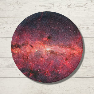 Milky Way Galaxy Paper Plate
