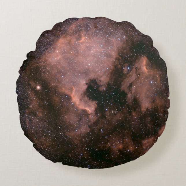 Milky way galaxy round cushion (Front)