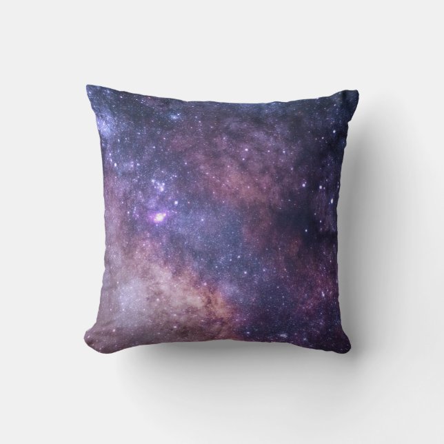 Milky Way galaxy sky space stars universe trendy Cushion (Front)