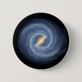 Milky Way Galaxy Space NASA 6 Cm Round Badge