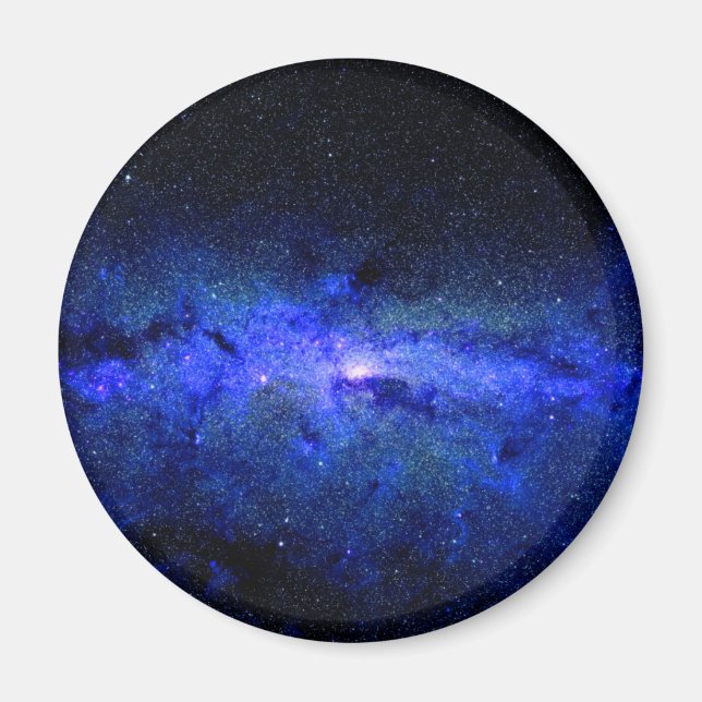 Milky Way Galaxy Space Photo Magnet (Front)