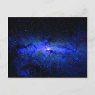 Milky Way Galaxy Space Photo Postcard