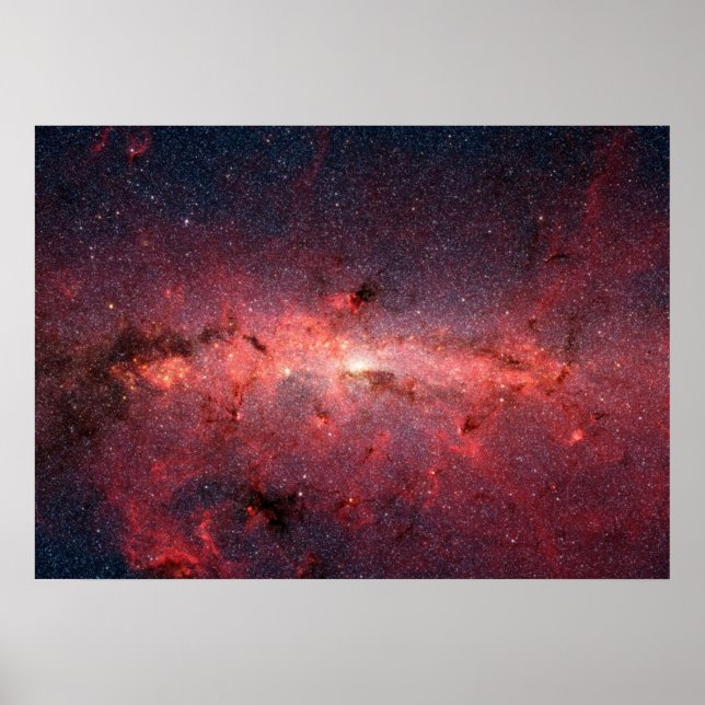 Milky Way Galaxy Stars Poster (Front)