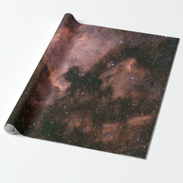 Milky way galaxy wrapping paper (Unrolled)