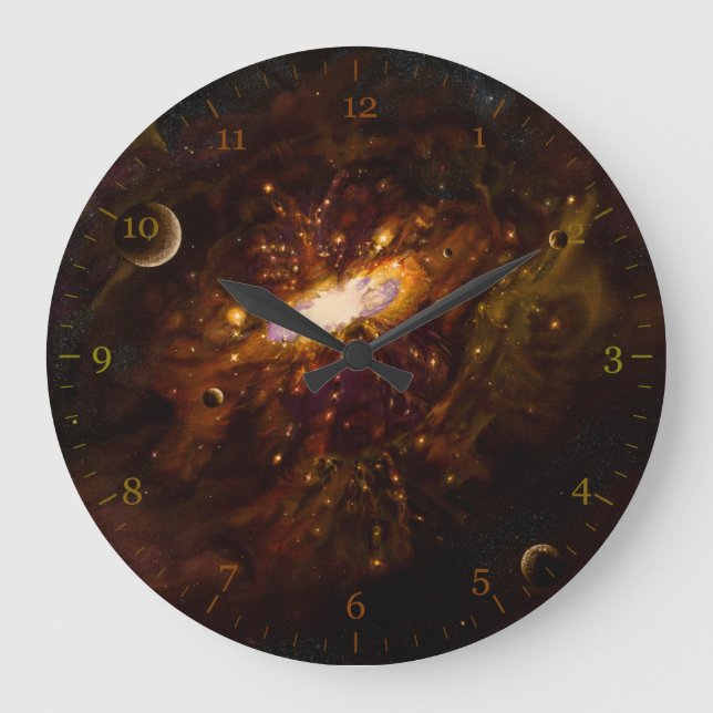 Milky Way Large Clock (Front)