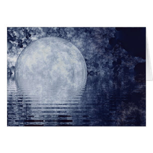 Milky Way Moonrise Card