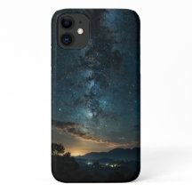 Milky Way Night Sky-Cosmic Starry Design