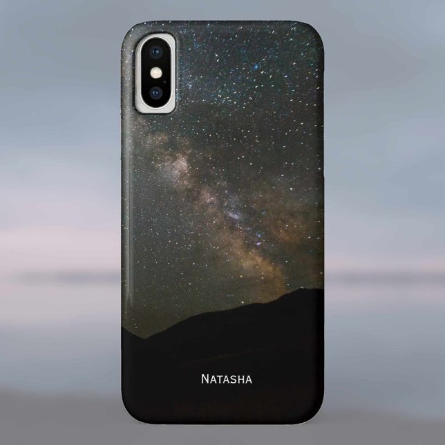 Milky Way Night Sky. Personalised. Case-Mate iPhone Case (Creator Uploaded)