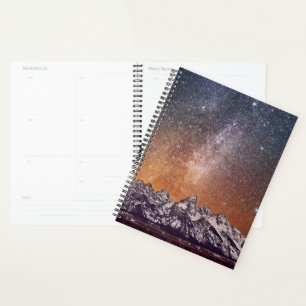 Milky Way over Grand Teton Planner