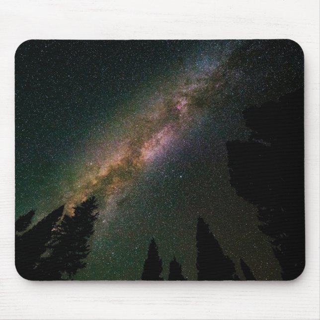 Milky Way Over Lizard Head Pass Mouse Pad (Front)