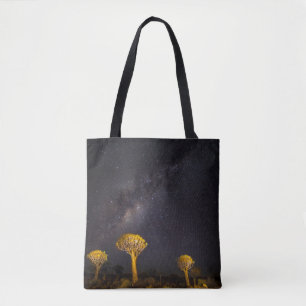 Milky Way Quiver Tree   Keetmanshoop Namibia Tote Bag
