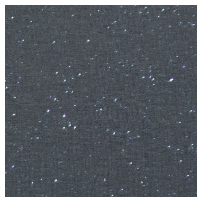 Milky Way Starry night Sky Fabric - NOT REPEATING (Close Up)
