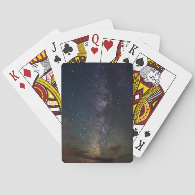 Milky Way | Stars at Night Playing Cards (Back)
