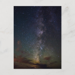 Milky Way   Stars at Night Postcard