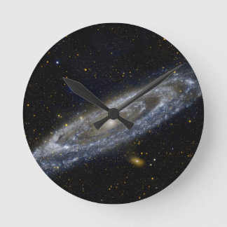 Milkyway Galaxy Art Round Clock
