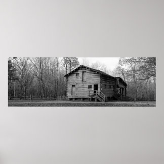 Mill at Lincoln's New Salem, Illinois Poster