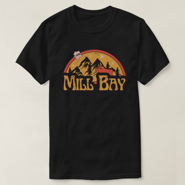 Mill Bay, Alaska-Shirt T-Shirt (Design Front)