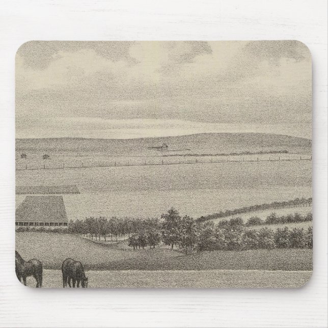 Mill Brae Ranch, Kansas Mouse Pad (Front)