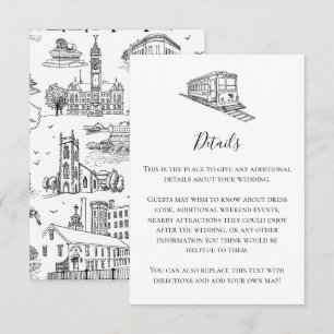 Mill City Toile (Lowell, MA) Enclosure Card