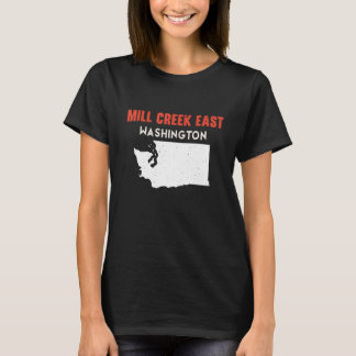Mill Creek East Washington USA State America Trave T-Shirt