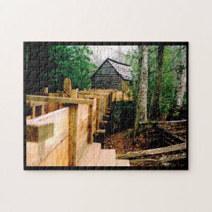 Mill Scene Jigsaw Puzzle