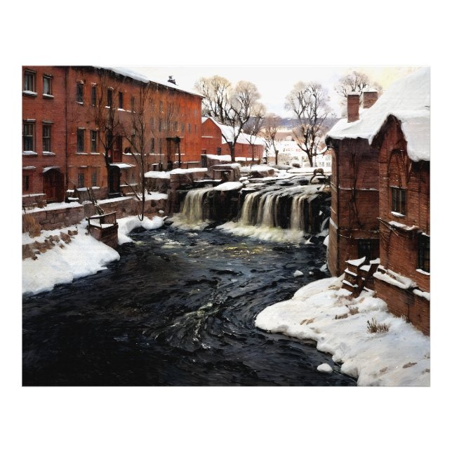 Mill Scene Photo Print (Front)