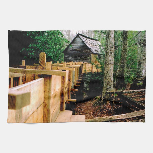 Mill Scene Tea Towel (Horizontal)