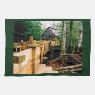 Mill Scene Tea Towel