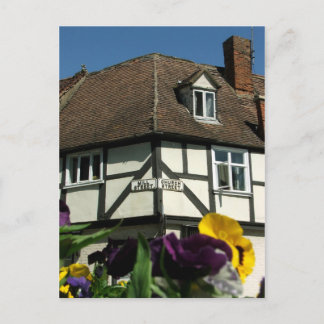 Mill Street Corner Tewkesbury Postcard