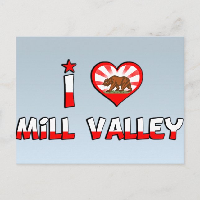 Mill Valley, CA Postcard (Front)