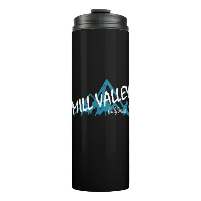 Mill Valley California Mountains Thermal Tumbler (Front)
