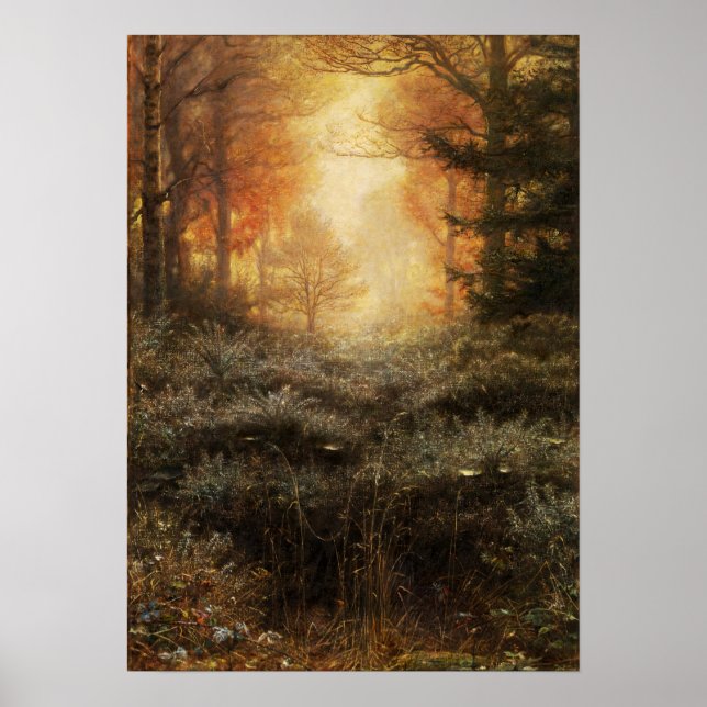 Millais - Dew-Drenched Furze Poster (Front)