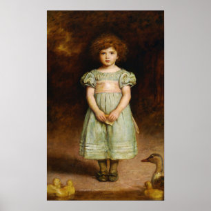 Millais - Ducklings Poster