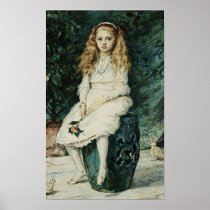 Millais - Nina Lehmann (Lady Campbell) Age 9 Poster