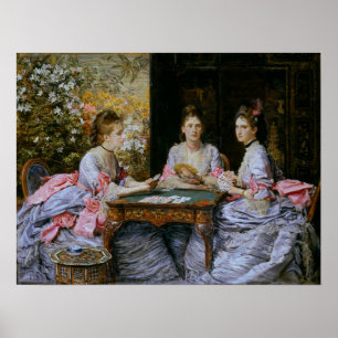 Millais - The Hearts Are Trumps Poster